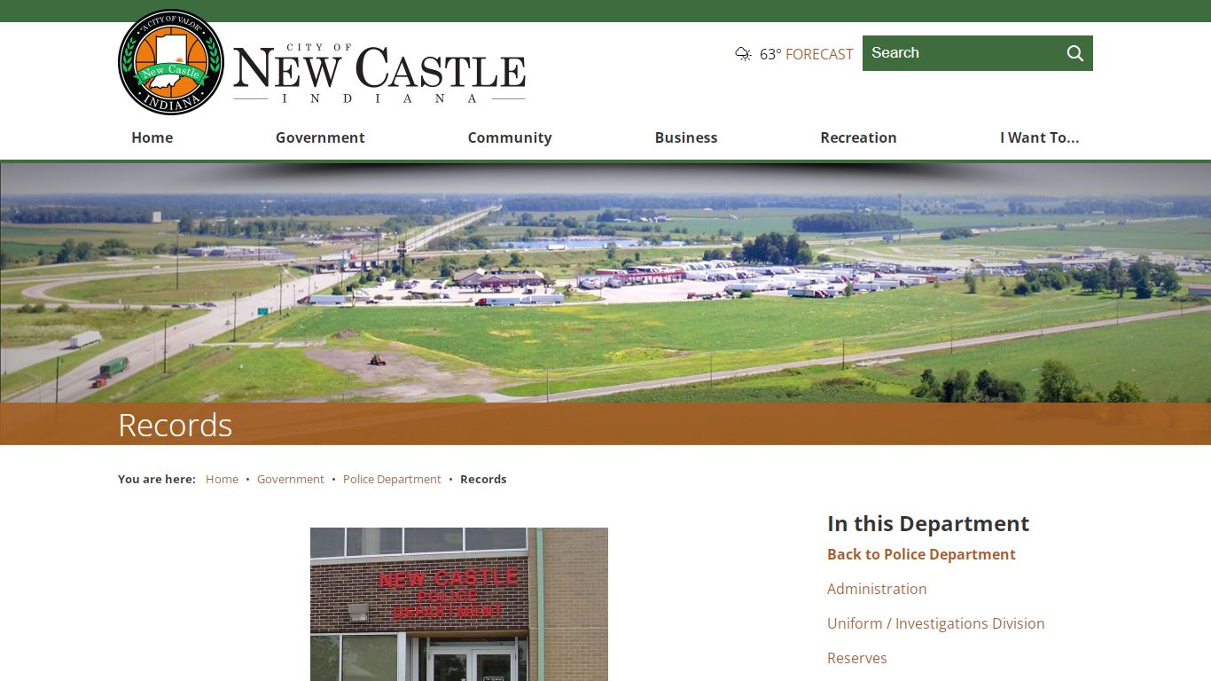 Records / City of New Castle, IN